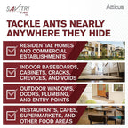Atticus Savitri Ant Gel Bait (4 X 30 Grams) - Indoor And Outdoor Ant Killer