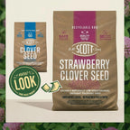 O.M. Scott & Sons Strawberry Clover Seed, 2 Lbs. | Lawn Seed Grows A Naturally Low Maintenance, Drought-Tolerant Lawn, 1,000 Sq. Ft.