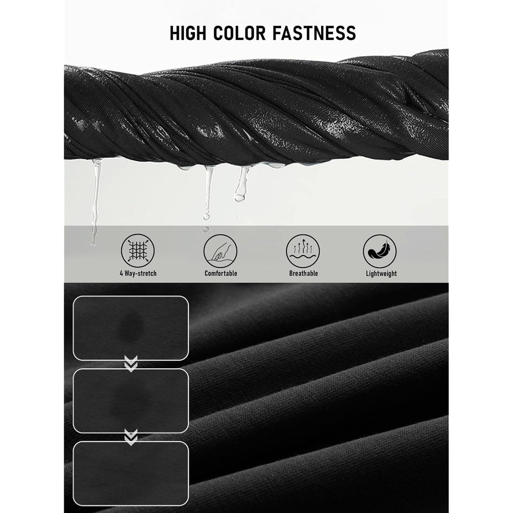 Geek Lighting Mens Shorts Casual Cotton Drawstring Zipper Pockets Elastic Waist Lightweight Summer Athletic Beach Shorts