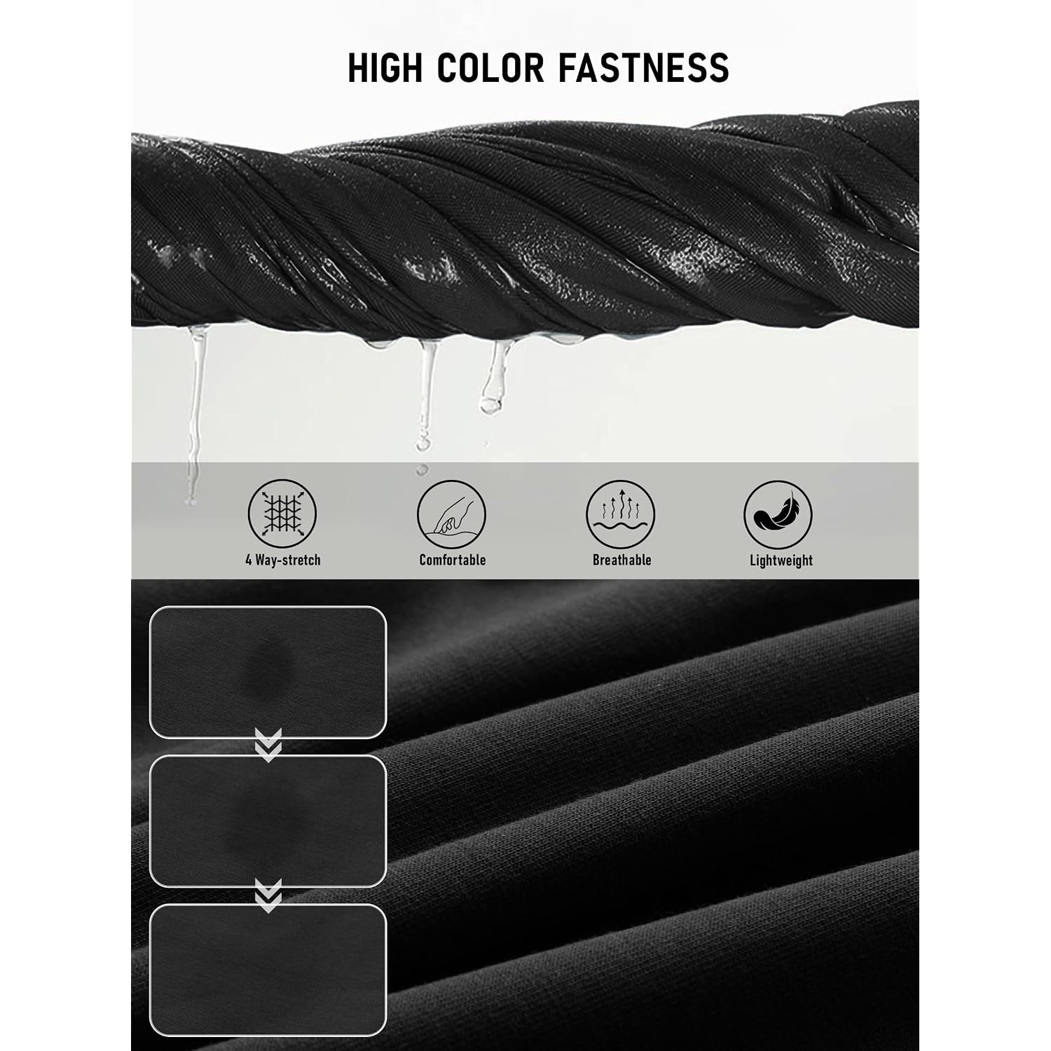 Geek Lighting Mens Shorts Casual Cotton Drawstring Zipper Pockets Elastic Waist Lightweight Summer Athletic Beach Shorts