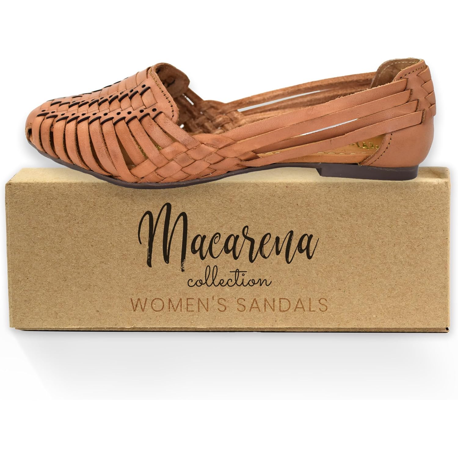 Macarena Collection Womens Shoes Leather Sandals For Women | Huarache Handmade Mexican Sandals | Comfortable & Stylish Womens Sandals 2167