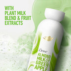Dove Plant Milk Cleansing Body Wash Almond Milk & Green Apple For Moisturized Skin Gentle Cleanser, No Sulfates Or Parabens, Ph Balanced 17.5 Fl Oz