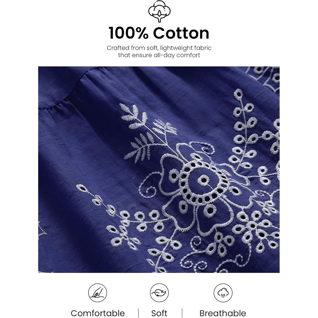 Prettygarden Summer Dresses For Women 2026 Floral Boho Maxi Spring Casual Short Sleeve V Neck Elastic Waist Dress Pockets
