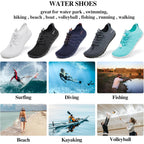 Racqua Women Men Water Shoes Barefoot Sport Beach Swim Shoes