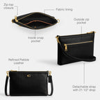 Coach Women's Legacy Zip Top Crossbody Bag
