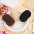 Beaupretty 3Pcs Volume Bump Up Hair Sponge Inserts And Puff Cushion Clips - Hair Styling Tools For Women Girls