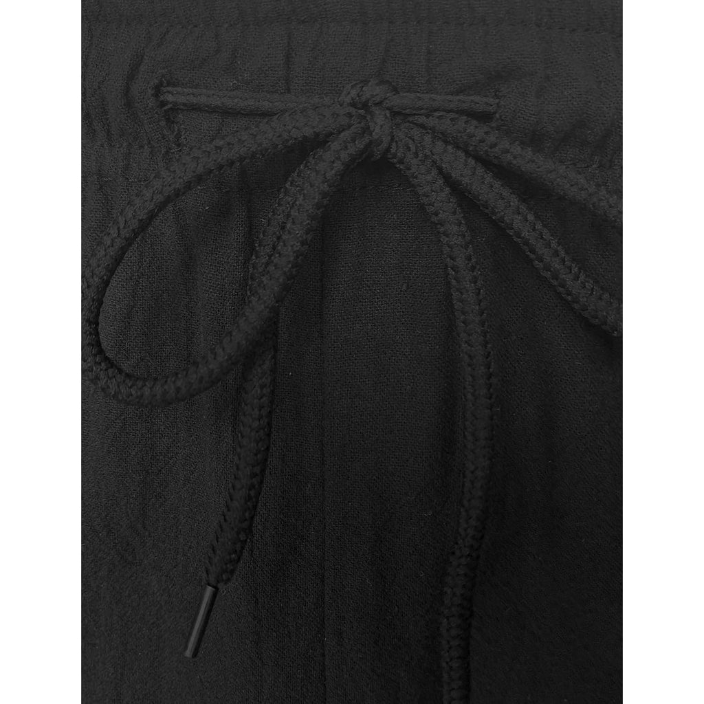 Hangnifang Men'S Long Linen Shorts Below Knee Pocketed 3/4 Summer Drawstring Capri Pant
