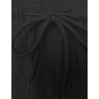 Hangnifang Men'S Long Linen Shorts Below Knee Pocketed 3/4 Summer Drawstring Capri Pant