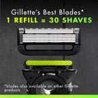 GilletteLabs Razor Blade Refills, Ultimate Precision Trimmer, 5 Bladed Refills, Compatible with Exfoliating Bar and Heated Razors, 9 Count