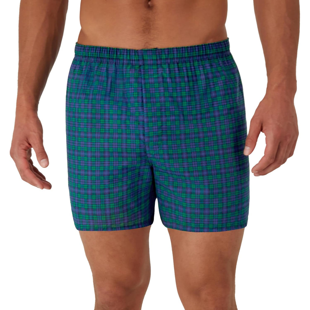 Hanes Men'S Underwear Boxers Pack, Cool & Breathable Cotton Underwear, Moisture-Wicking Boxers For Men