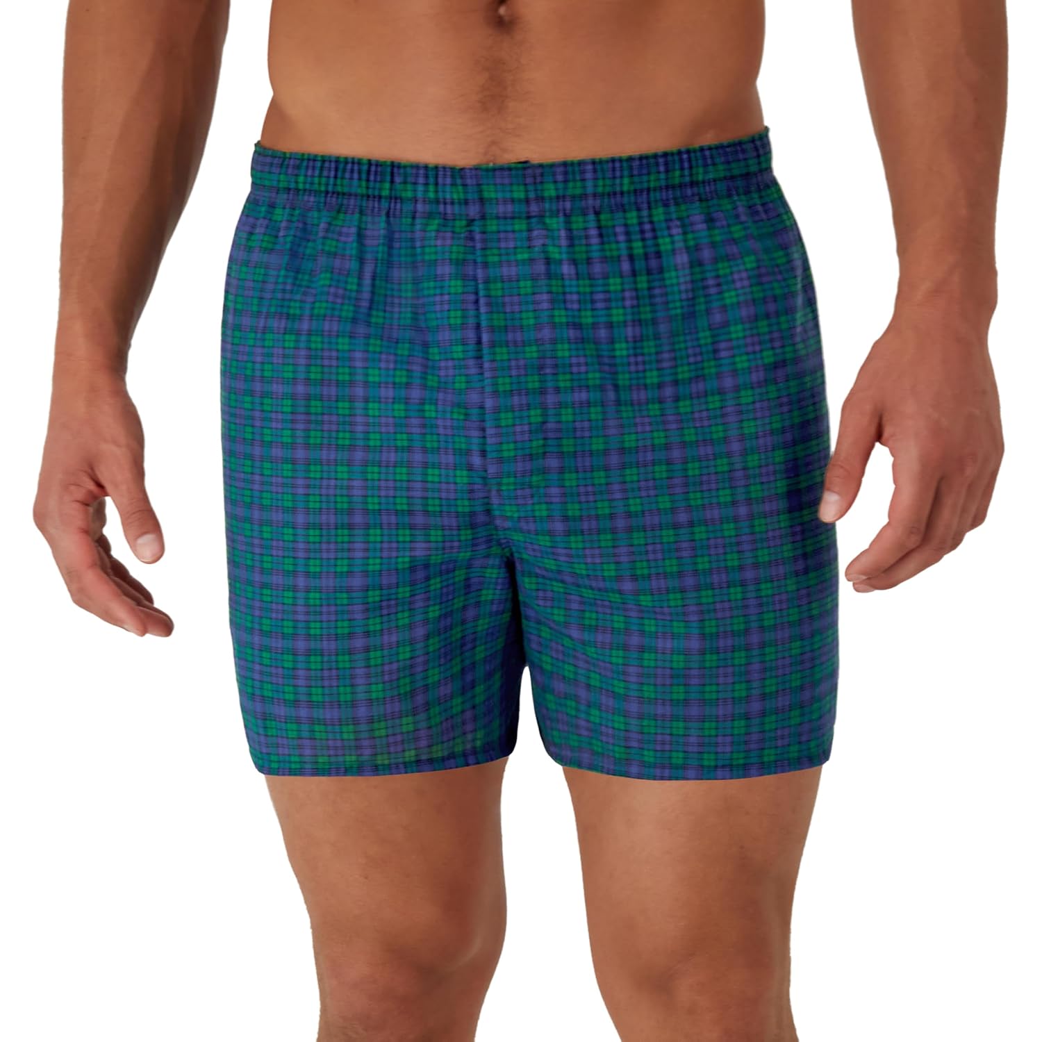 Hanes Men'S Underwear Boxers Pack, Cool & Breathable Cotton Underwear, Moisture-Wicking Boxers For Men
