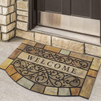 Durable Welcome Door Mats, 24"X36" Heavy-Duty Large Outdoor Mat For Front Door With Non-Slip Rubber Backing For Outside Entry, Garage, Patio, High Traffic Area