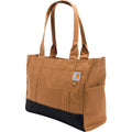 Carhartt Horizontal Zip Tote, Durable Water-Resistant Tote Bag with Zipper Closure