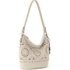 The Sak Sequoia Hobo Bag - Hand Crochet Large Women's Purse for Everyday & Travel - Durable Handbag & Tote With Zipper Pocket