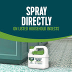 Ecologic Home Insect Control Ready-To-Use Spray, 64 Ounces | Kills Ants, Roaches And Spiders By Contact, For Indoor & Outdoor Use, Formulated With Lemongrass Oil And Cornmint Oil