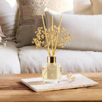 Reed Diffuser Set Of 3,Clean Linen Ocean Mist&Sea Salt Lavender Eucalyptus Oil Reed Diffusers For Bedroom Living Room Office Aromatherapy Oil Reed Diffuser For Gift 50Ml X 3
