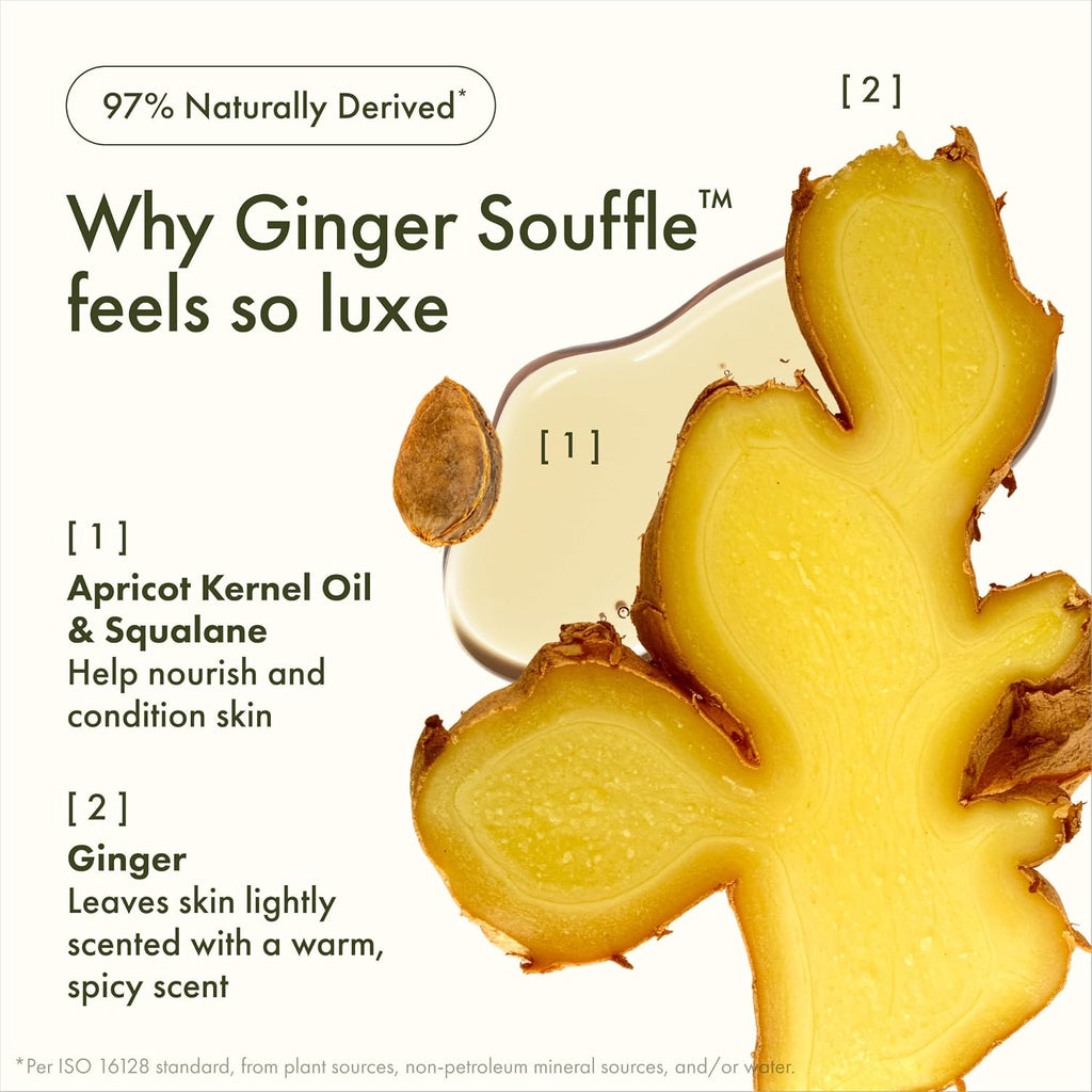 Origins Ginger Souffle Whipped Body Cream | Body Butter For Dry Skin | With Ginger