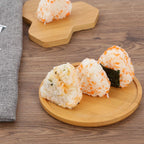 6 In 1 Onigiri Mold Triangle Sushi Mold Multifunctional Rice Ball Mold For Making And Storing Sushi - Once Quickly Make 6Pcs Onigiri Green