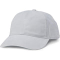 Amazon Essentials Women's Washed Cotton Canvas Baseball Cap with Adjustable Strap Grey