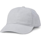Amazon Essentials Women's Washed Cotton Canvas Baseball Cap with Adjustable Strap Grey