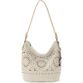 The Sak Sequoia Hobo Bag - Hand Crochet Large Women's Purse for Everyday & Travel - Durable Handbag & Tote With Zipper Pocket