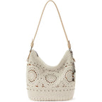 The Sak Sequoia Hobo Bag - Hand Crochet Large Women's Purse for Everyday & Travel - Durable Handbag & Tote With Zipper Pocket