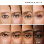 WUNDERBROW Eyebrow Gel, Waterproof, Smudgeproof, Long Lasting, Shade: Black/Brown, Vegan and Cruelty-Free