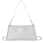 Valleycomfy Bling Evening Clutch Bag for Women Lady Girl Bride Rhinestone Purse For Prom Cocktail Party Wedding Engagement