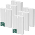 Hpa300 Hepa Air Purifier Filter R For Honeywell Air Purifier Hpa100/200/300 | Also For Honeywell 5000 Series, 6 Pack Hepa Filter Compatible With Honeywell R Filter (Hrf-R3 & Hrf-R2 & Hrf-R1)