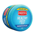 O'Keeffe's for Healthy Feet Foot Cream - 6.4 oz Jar (1 Pack) - Guaranteed Relief for Extremely Cracked, Dry Feet, Repairing Skincare, Instantly Boosts and Retains Moisture Levels