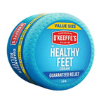 O'Keeffe's for Healthy Feet Foot Cream - 6.4 oz Jar (1 Pack) - Guaranteed Relief for Extremely Cracked, Dry Feet, Repairing Skincare, Instantly Boosts and Retains Moisture Levels