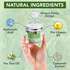Noveha Tea Tree Oil Anti Wrinkle Eye Cream - Eyelid Cream For Dry & Itchy Skin, Scar | Moisturizer Face Cream Treatment - 1.69 Fl. Oz.
