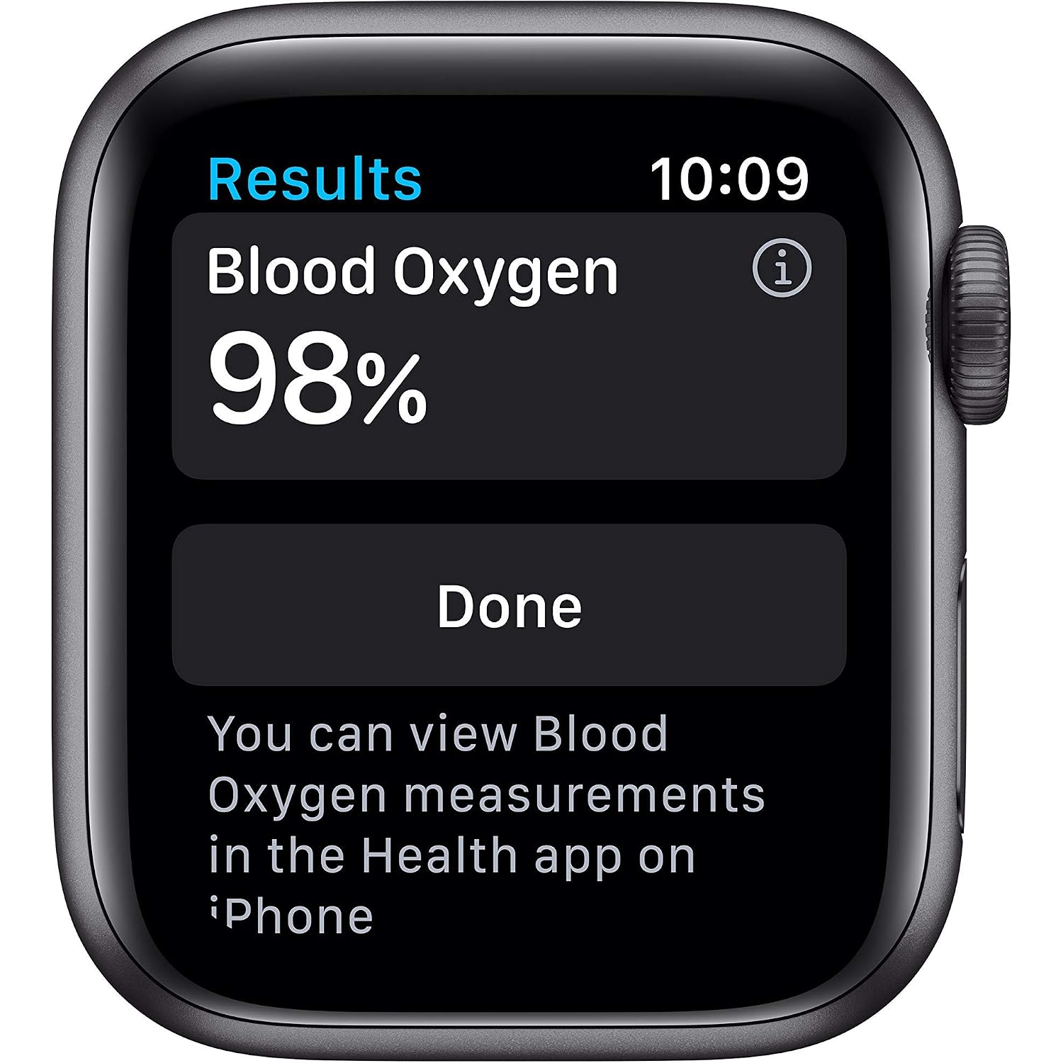 Apple Watch Series 6 (Gps, 40Mm) - Space Gray Aluminum Case With Black Sport Band (Renewed)