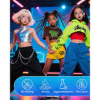 6PCS Blue Face Body Glitter Gel，Holographic Chunky Sequins Body Glitter Paint for Party Singer Concerts Music Festival Rave Accessories for Girls Women Face Body DIY Sparkling Makeup