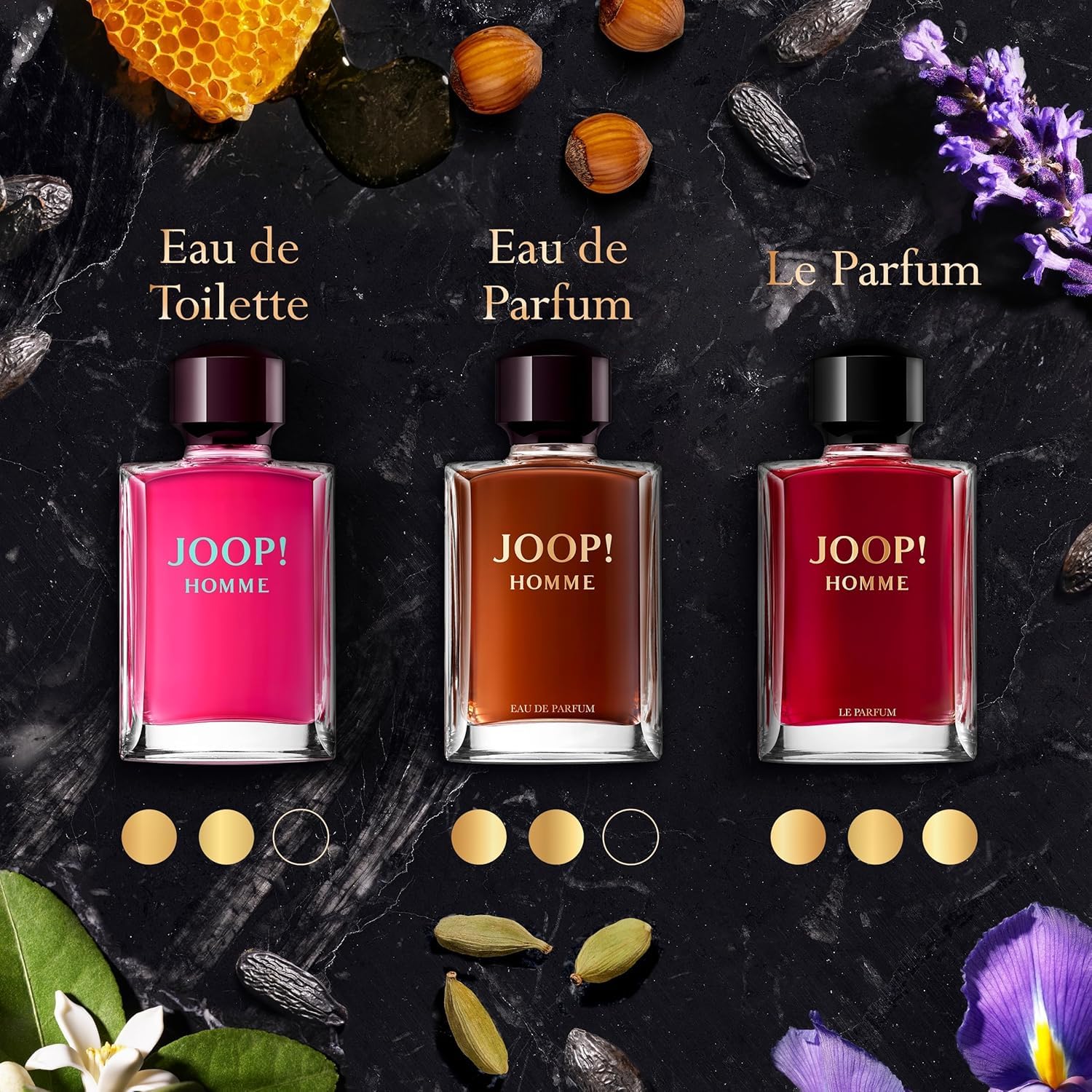 Joop! Homme Le Parfum – Aromatic Men's Cologne – With Notes of Lavender, Iris & Tonka Bean – Luxury Perfumes for Men – Long Lasting Fragrance