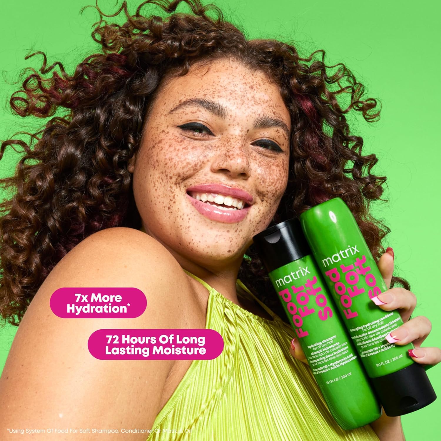 MATRIX Food For Soft Hydrating Conditioner For Dry and Brittle Damaged Hair - Moisturizes, Softens & Smooths, With Avocado Oil & Hyaluronic Acid, Vegan, For All Hair Types