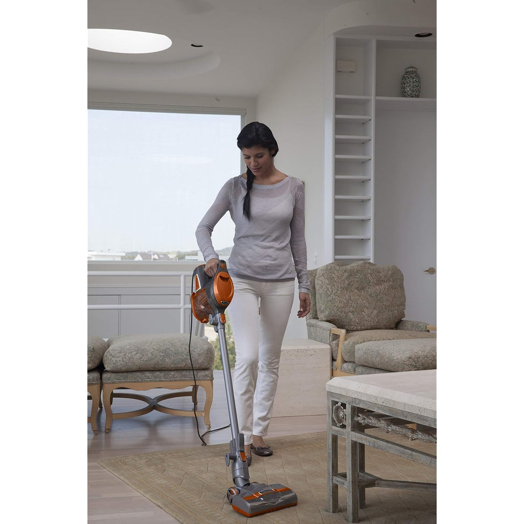 Shark Rocket Hv302 Ultra-Light Corded Bagless Vacuum For Carpet And Hard Floor Cleaning With Swivel Steering, Orange (Renewed)