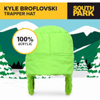 South Park Character Cosplay Headwear, Stan Marsh, Kyle Broflovski, Eric Cartman, and Kenny McCormick Designs