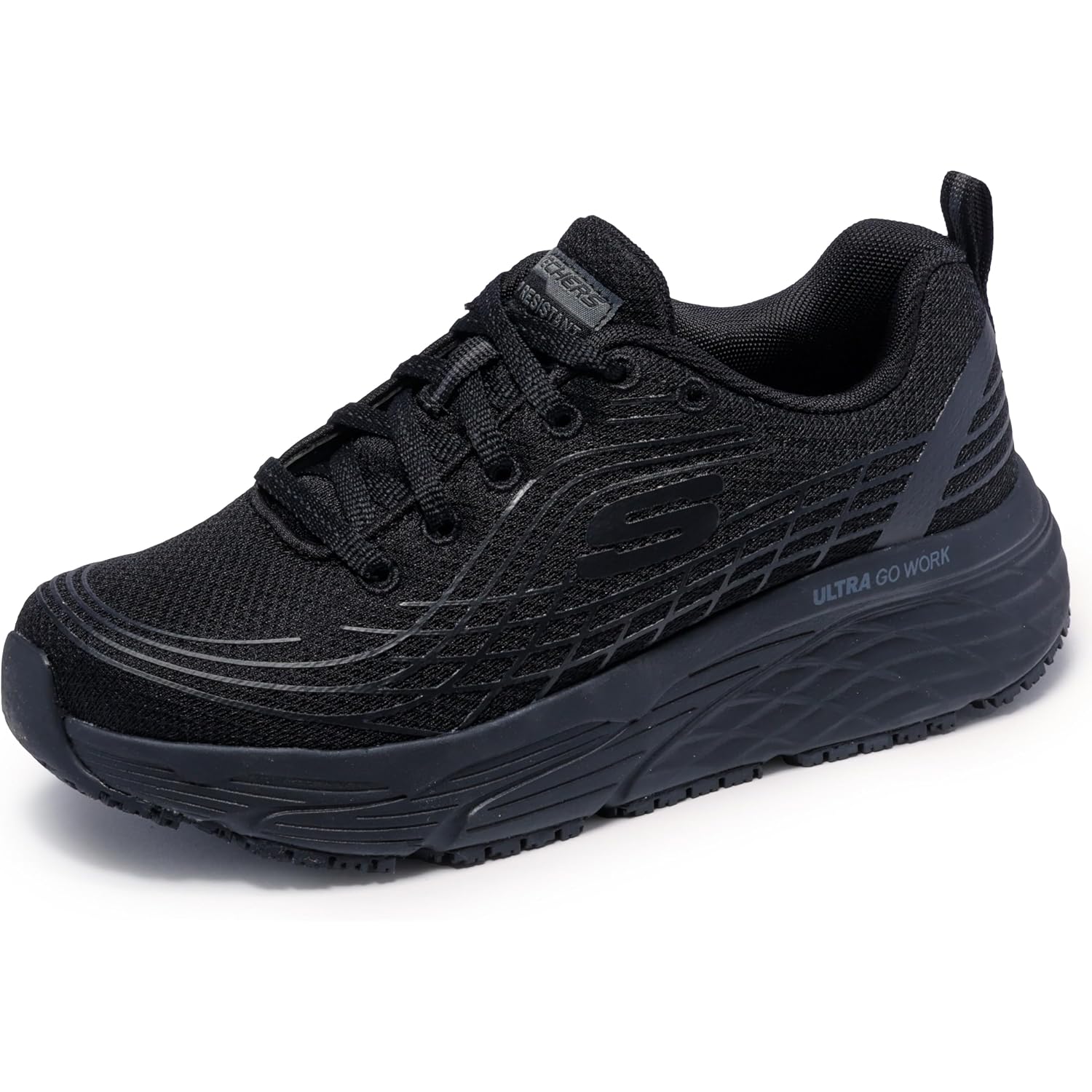 Skechers Men'S Max Cushioning Elite Slip-Resistant Work Shoe