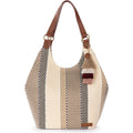Sakroots The Sak Roma Shopper Shoulder Bag Large Purse & Tote Bag with Double Straps & Zipper Pockets for Everyday & Travel