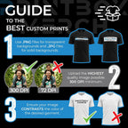 Dry Wicking Custom Shirts For Men, Personalized Shirts, Uv Moisture Wicking T-Shirt, Small Business Work Shirts Black
