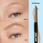 Revlon Colorstay Eyebrow Pencil With Spoolie Brush, Waterproof, Hair-Like Strokes For Natural Looking Brows, 205 Blonde, 0.021 Oz