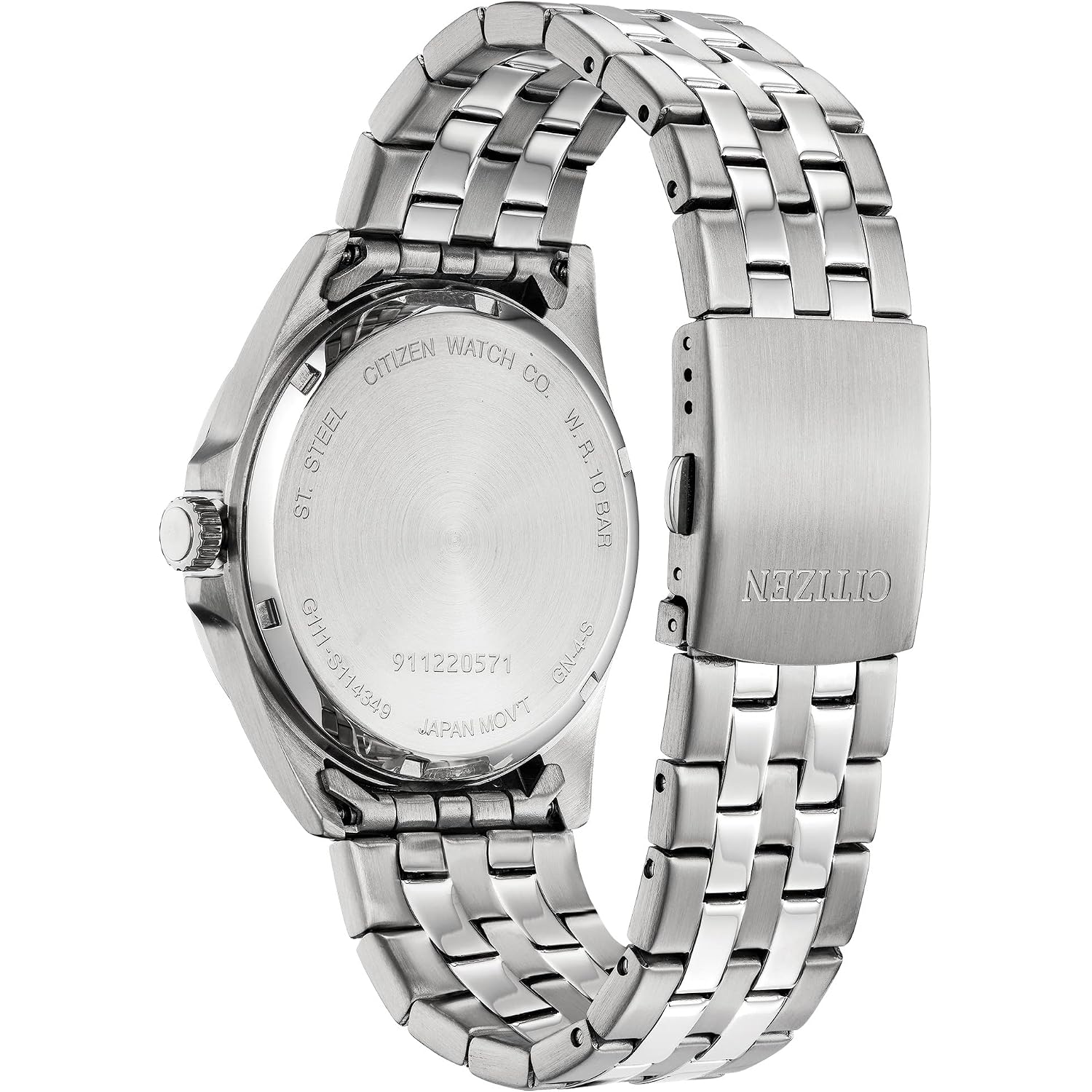 Citizen Quartz Mens Watch, Stainless Steel, Classic