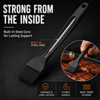 Silicone Basting Pastry Brush For Baking Cooking Bbq Grill Spread Oil Butter Sauce 2 Pack