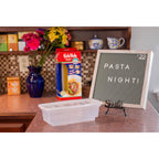 The Original Fasta Pasta Microwave Cooker with Lid & Built-in Strainer-No More Messes, Waiting for Water to Boil, or Sticky Noodles-Perfect Al Dente Pasta Every time- Patented Design, It Really Works
