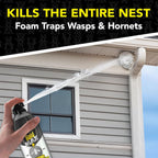 Raid Max Foaming Wasp & Hornet Killer, Fast Coverage Foam, Outdoor Bug Spray, 16.5 Oz