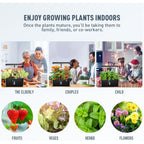 50Pcs Hydroponic Pods Kit: Compatible With Aerogarden Herb Kits With 50 Grow Sponges; 50 Pods Lable, Highly Breathable - Indoor Garden Kit Supplies For Most Brands