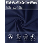 Polo Shirts for Women 3/4 Sleeve Tops Golf Tees 5-Button Collared Cotton Shirt Business Casual