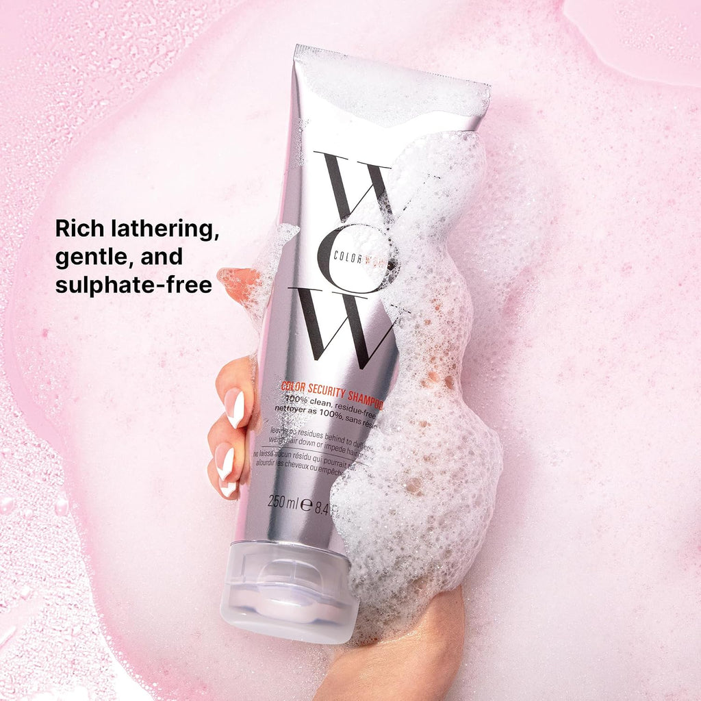 Color Wow Color Security Shampoo, Sulfate-Free Residue-Free Shampoo For Healthy-Looking Hair And Scalp