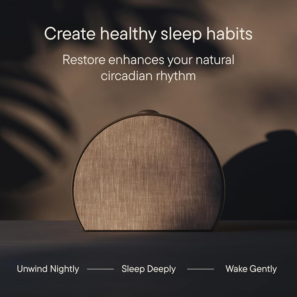 Hatch Restore 3 | Science-Backed Sleep Audio, Circadian Lighting (Cocoa)